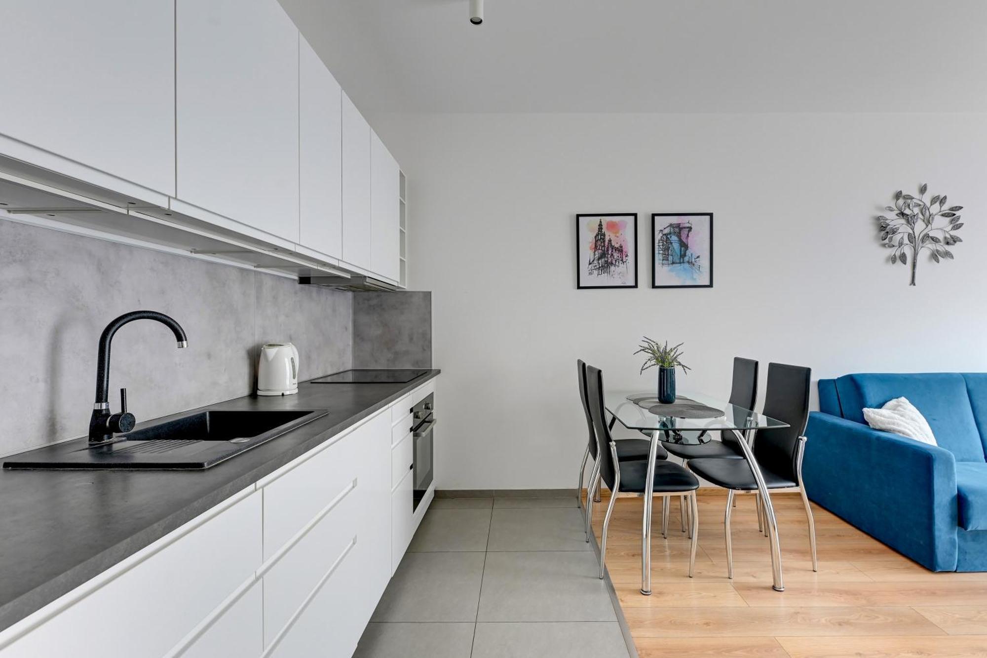 Wave Apartments Nowa Grobla Old Town Gdańsk Eksteriør bilde